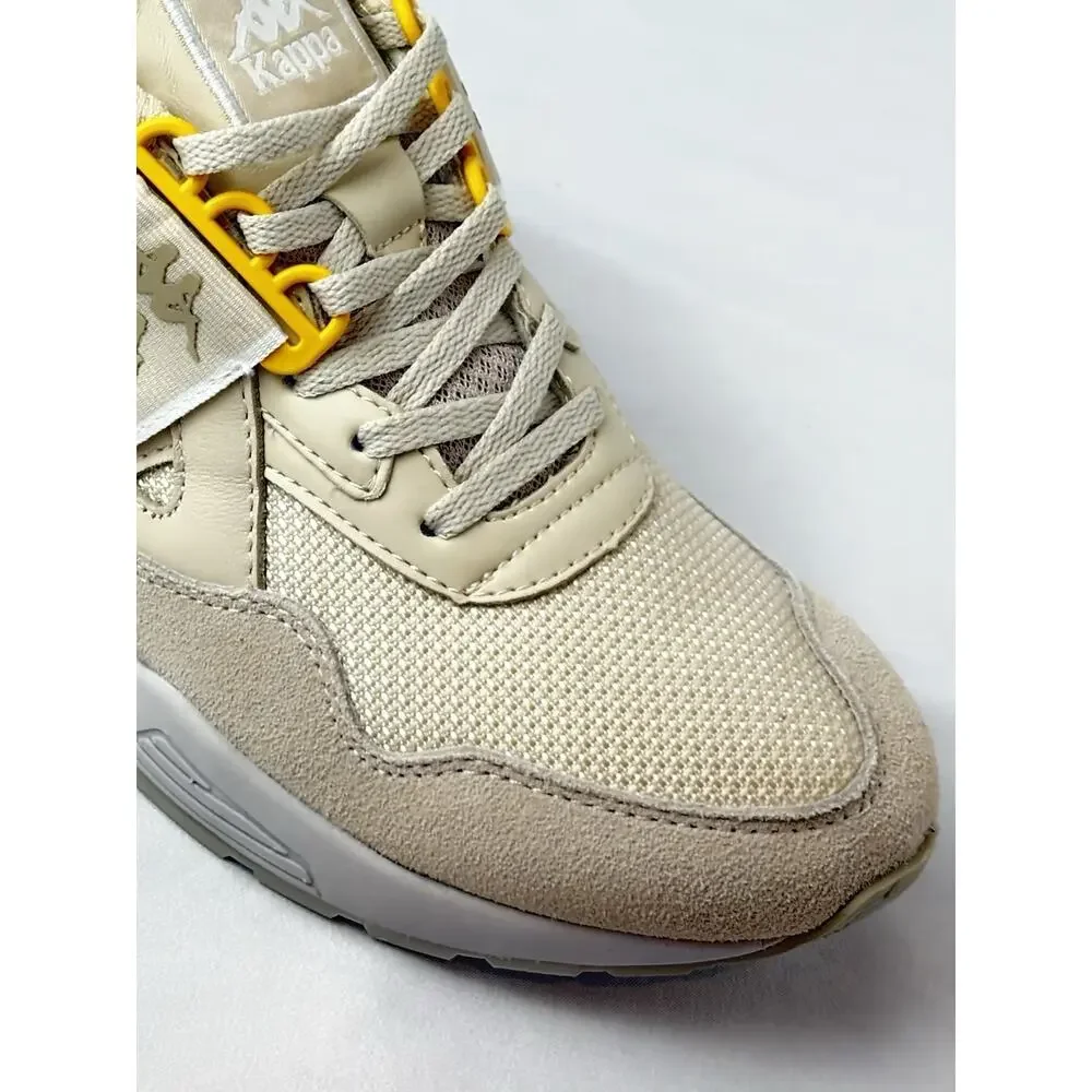 Kappa 222 Banda Barsel 1 3037IS0 Unisex Sneakers Beige-Grey Vapor US 8.5 EU 41.5